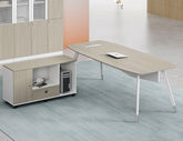 主管檯 E1 環保板材 鋼腳 實木腳 板腳 側櫃 executive manager boss table desk furniture